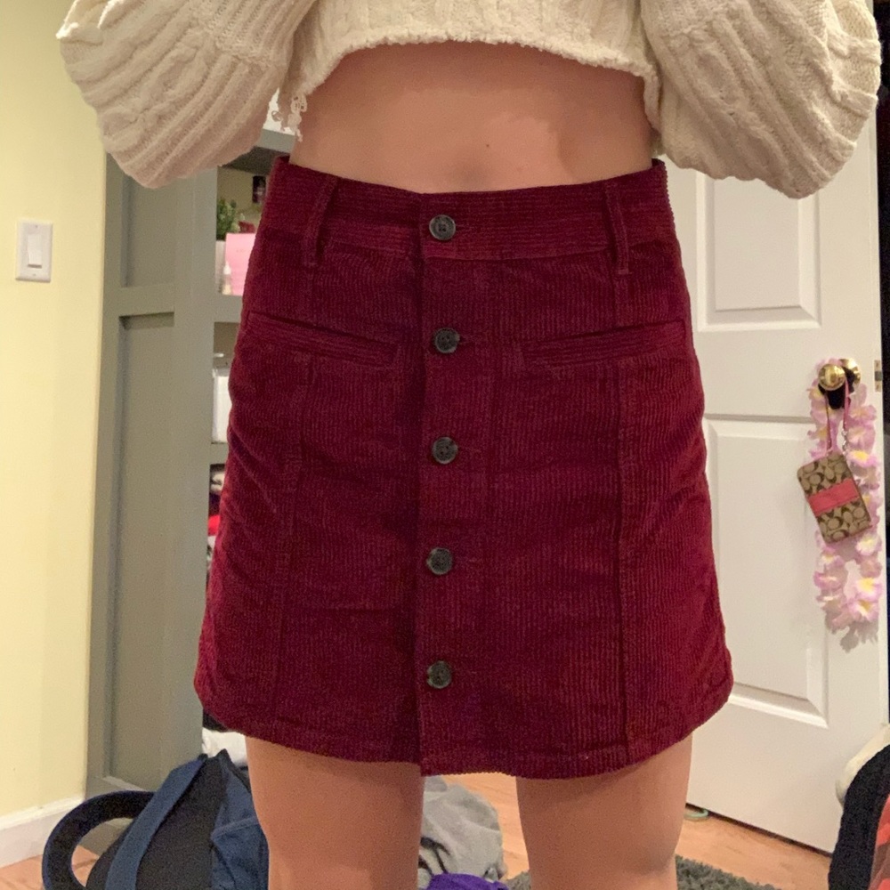AE corduroy skirt
